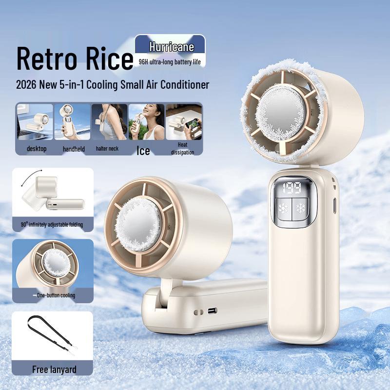 Yabuka Portable Semiconductor Cooling Handheld Fan