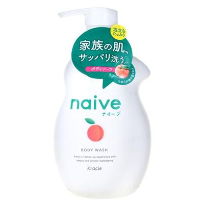 Naive Body Wash Peach Leaf
