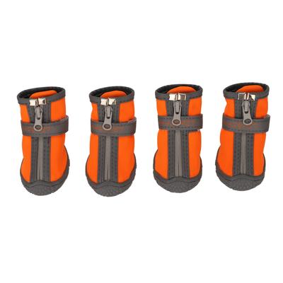 Zapatos de Suela Blanda para Perro Suaves Impermeables Transpirables Evitan Resbalones Resistentes al Desgaste Reflectantes Botas para Mascotas para Senderismo al Aire Libre