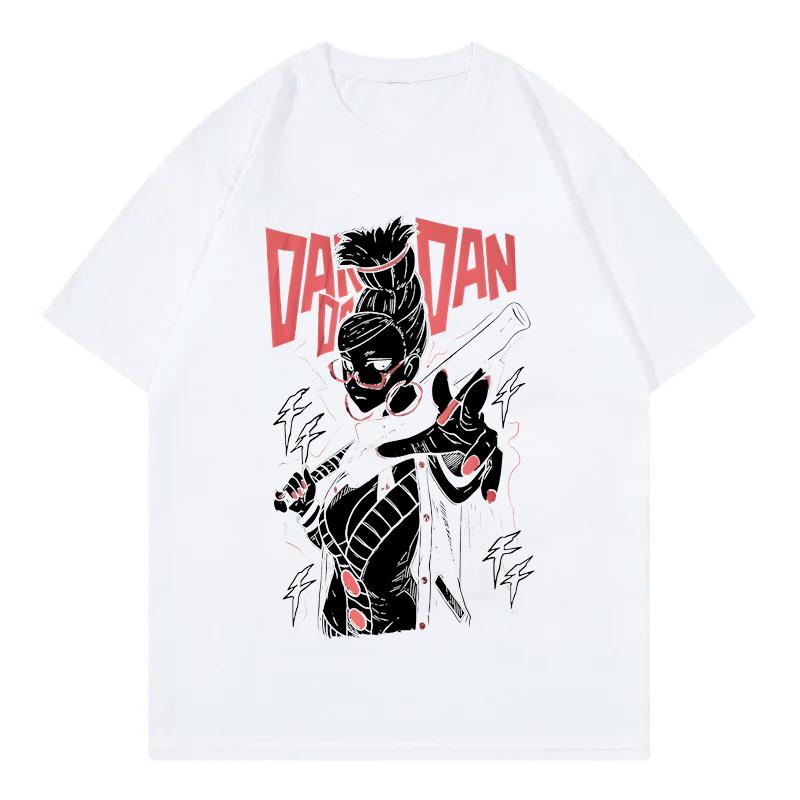 Seiko Ayase T-shirt Dandadan Cosplay Momo Anime Gift Exclusive Shirt for Women Men Clothing Cotton Graphic T Shirts