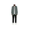 Polo Ralph Lauren Plaid Point Collar Single-Breasted Long Sleeve Shirt Men Shirts Green 710922281-001