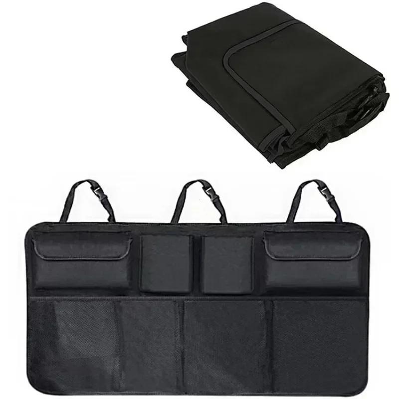 Car Trunk Hanging Storage Bag Back Seat Universal Large Capacity Oxford Waterproof Multi-pocket Car Trunk Storage Bag