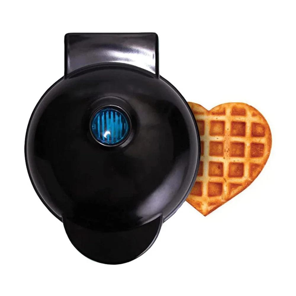 Love Breakfast Machine Waffle Maker 1PC Heart Shape Donut Waffle Mini Home Baking Machine Portable Kitchen Appliances