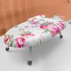 2Pcs/Set Desktop Ironing Board with Removable Washable Cover Heat-Resistant Cotton Padded Foldable Portable Anti-slip