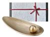 [Nousaku Washi Paper Wrapping] Incense Set - Bamboo Leaf Design - Brass