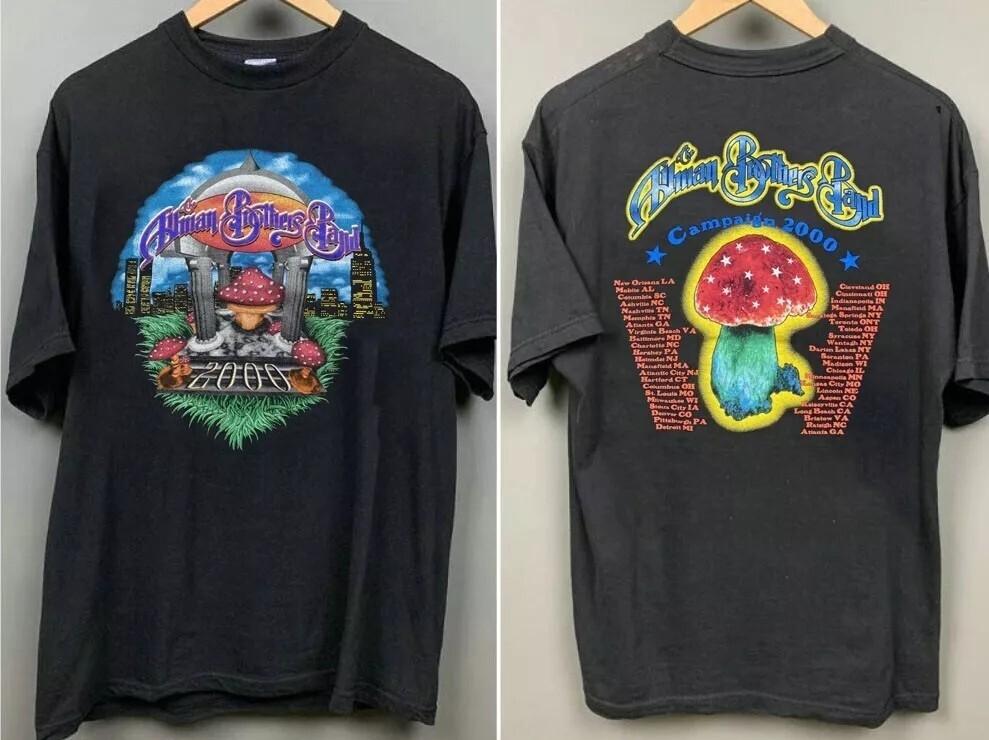 The Allman Brothers Shirt, The Allman Brothers Tour @ Side T-shirt Unisex S-5XL XXXL