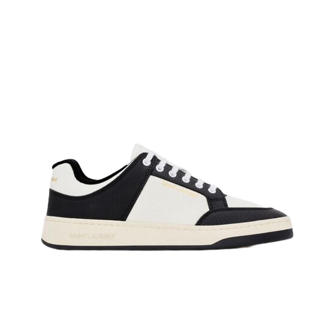 

Кросівки Saint Laurent Sl/61 з зернистої шкіри, білі та чорні EU 41.5