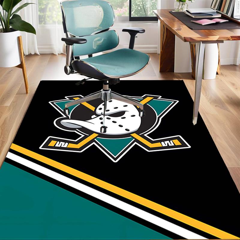 1pc Football Team Design Area Rug - Non-Slip, Soft & Cozy Floor Mat for Living Room, Bedroom, Office - Indoor/Outdoor Decorative Carpet