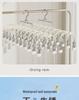 Windproof Stainless Steel Multi-Clip Sock & Underwear Drying Rack