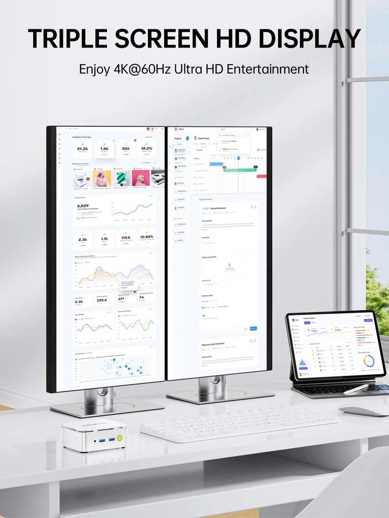 MINIPC GMK G10  16G+1T SSD  AMD Ryzen 5 3500U Radeon Vega 8 Graphics WINDOWS 11