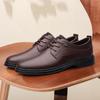 Genuine Leather Casual Shoes New Trend Men's Oxford Shoes Outdoor Non-Slip Man Formal Dress Footwear Leisure Walk Business Flats