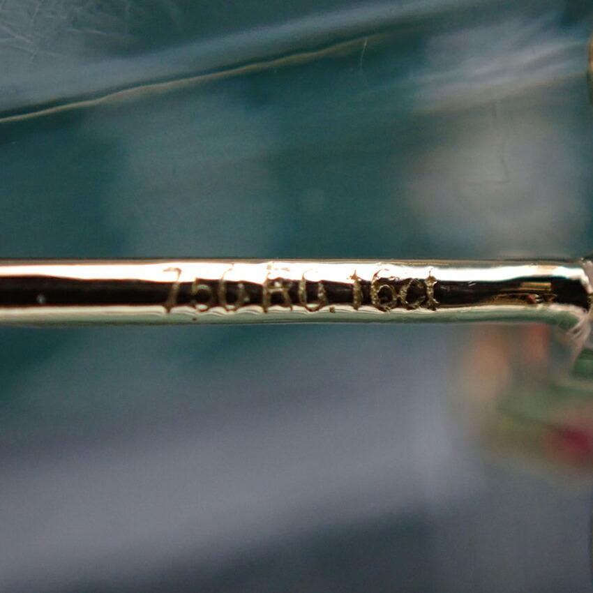 [New] 750 Ruby Cross Earrings [s1-24]