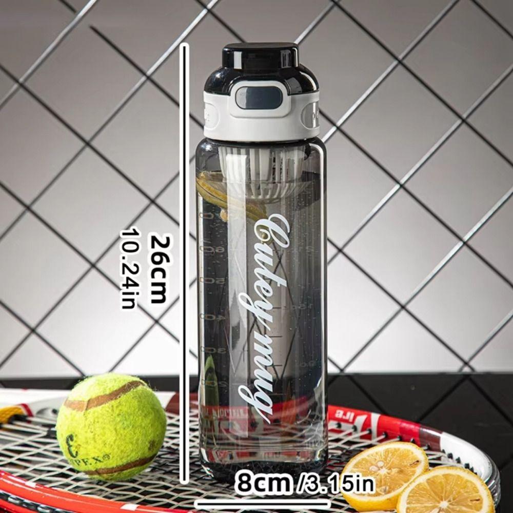 PP 1000ml Sports Water Bottle Large Capacity Outdoor Sports Kettle  Outdoor Travel