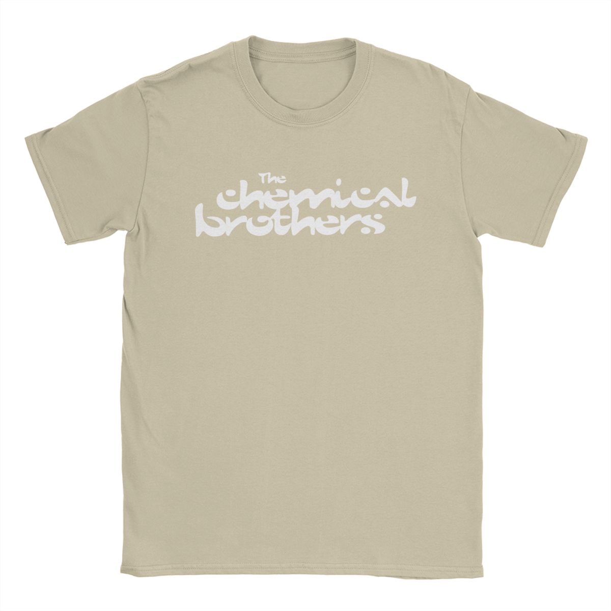 

Чоловічі футболки The Chemical Brothers Топи з чистої бавовни Смішні футболки з коротким рукавом та круглим вирізом Графічні футболки L