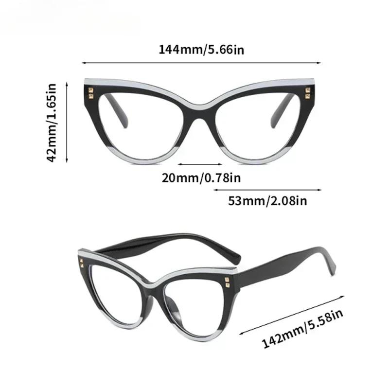 Popular Personality Cat-eye Photochromic Reading Glasses HD Luxury Designer Lenses Lady and Gentleman Eyeglasses 0 To +4.0