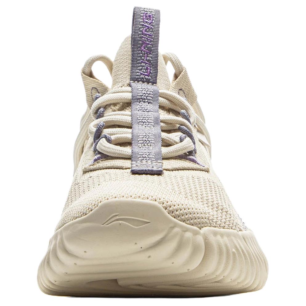 Li-Ning Soft Lightweight Trendy Breathable Low-Top Casual Shoes Men sneakers Gray AGLV143-4