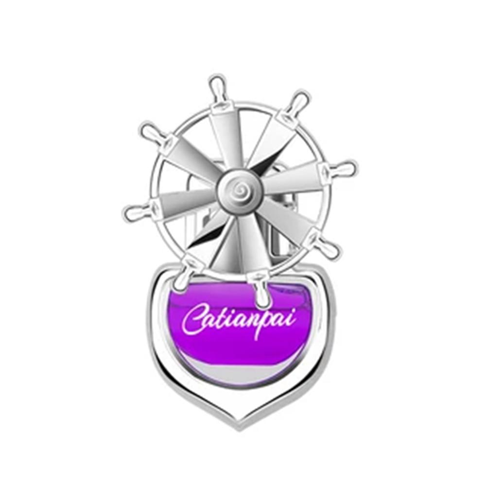 1pcs Mounted Car Fragrance Air Vents Car with Aromatherapy Essential Oil Rotating Ornaments Car Interior Decorations Christmas