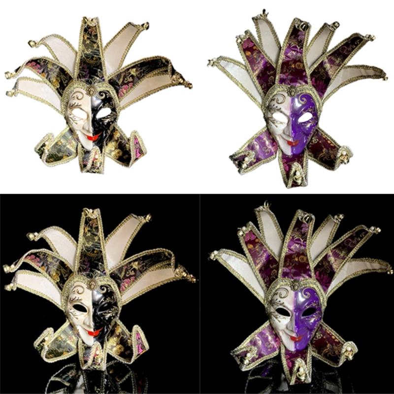 Masquerade Mask Halloween Full Face Mask Masquerade Full Face Mask Costume Accsessory for Halloween Carnivals Party