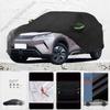 Voor BYD Yuan up Auto Anti sneeuw Anti stof Anti uv Anti vorst Anti afbladderende verf En Anti regenwater autohoes Autohoes zwart