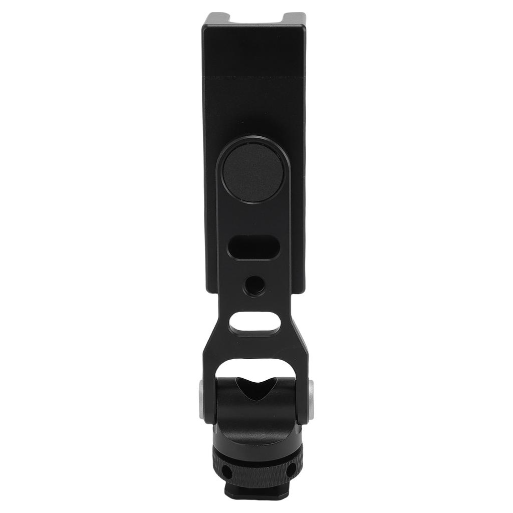 Hot Shoe Phone Mount 360 Degree Rotation Camera Tripod Phone Holder with 2 Cold Shoe and 1 4in Screw Interface