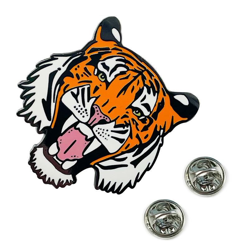 Cartoon Metal Imitation Enamel Badge Brooch Accessory Pin