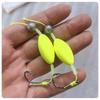 Anti-Bottom Double Hook Fishing Rod with Buoyancy - Ideal for Outdoor Sea Fishing