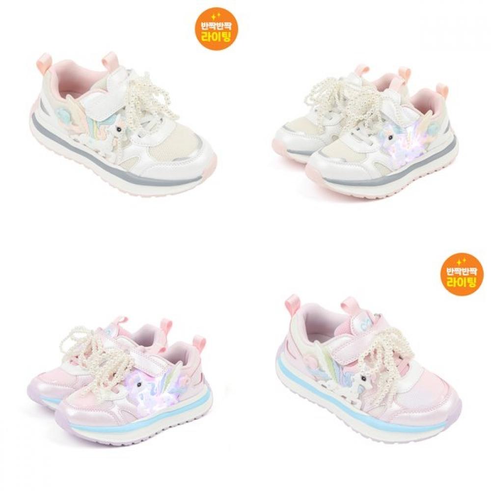 Dinosoles Mystic Unicorn Kids Led Shoes Dnycg1tsmu11 white/160mm