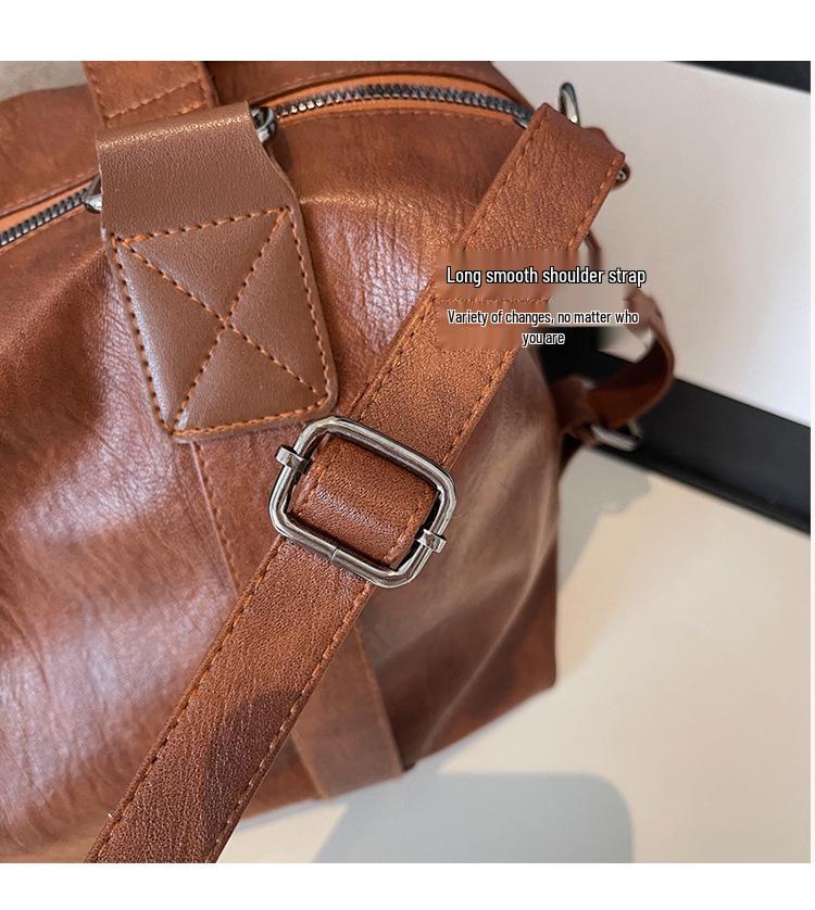 Autumn/Winter Large Capacity Solid Color Versatile Crossbody Travel Bag