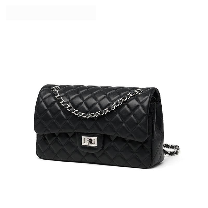 High-end Handbag, Women's Bag, European and American Retro Top-grain Leather, Ladies' Hand Bag, Shoulder Crossbody Bag