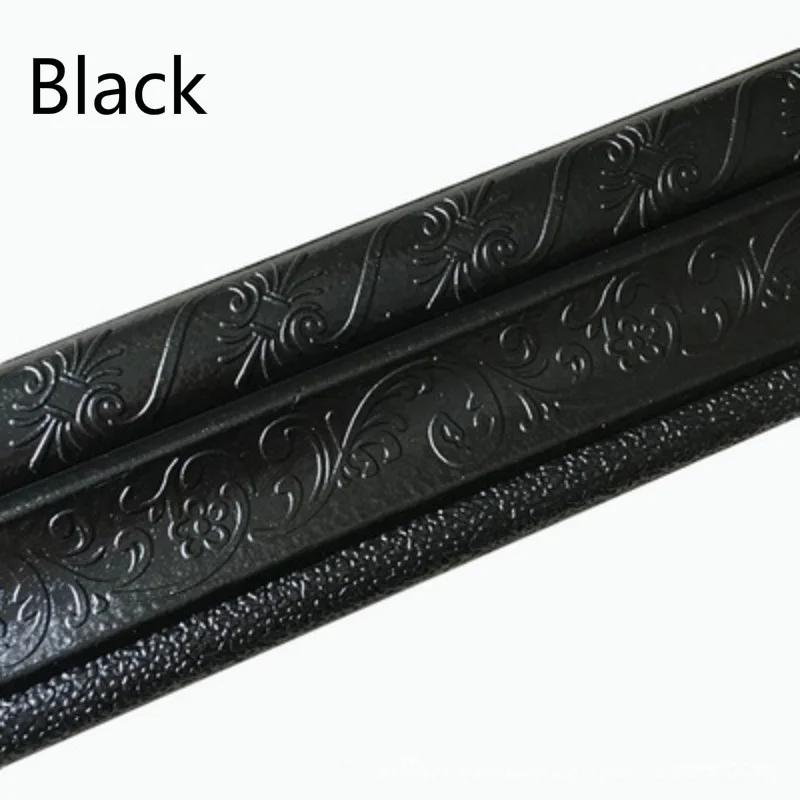 3D Self-adhesive Thick Wall Sticker Waistline Background Wall Substrate Top Corner Line Waterproof Decorative Edge Banding