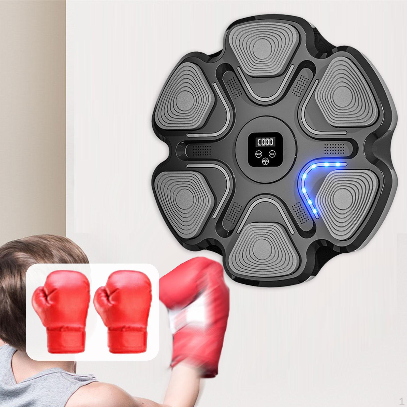 

Электронная машина для бокса, тренировочное оборудование, музыкальная мишень для боевых искусств with Adults Gloves