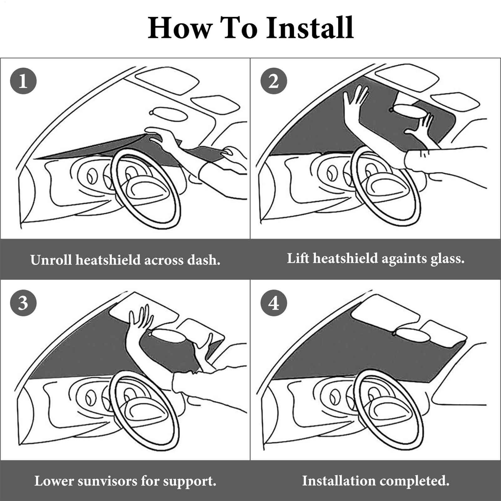 

Cartoon Eyes Front Window Sunshade Aluminum Foil UV Protection Blackout Cloth Windshield Visor Auto Curtain Sunshade CN