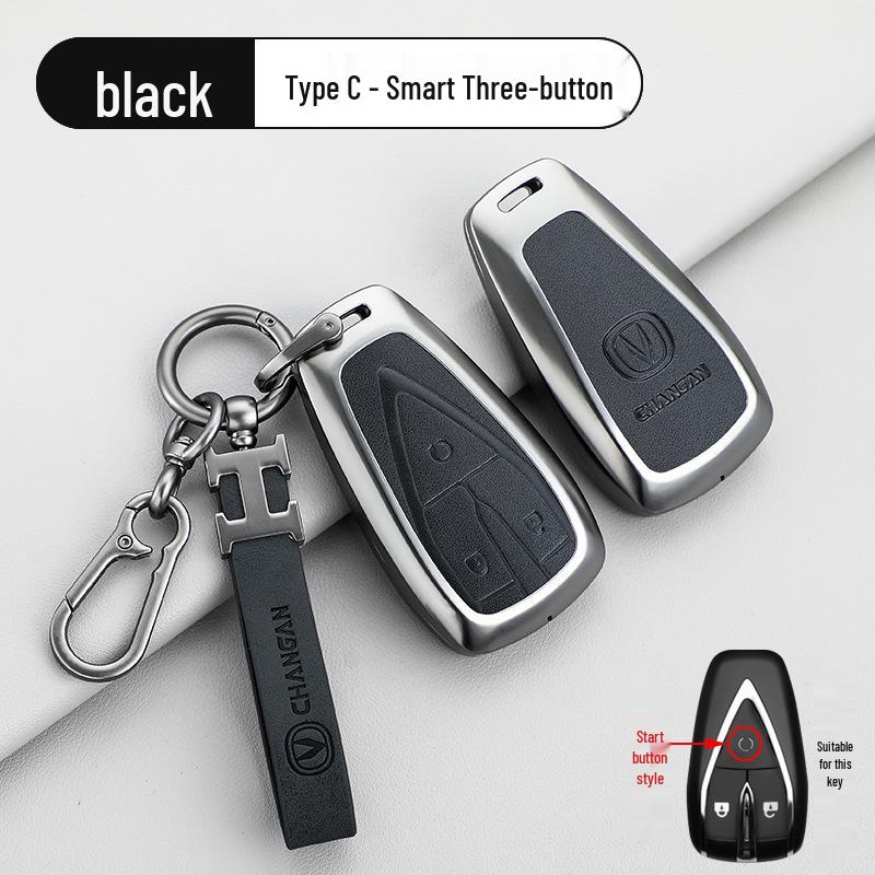 Changan Nuomi Corn Key Case: Lumin Square Candy Car Key Shell for Men & Women