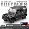 1/18 Russian UAZ Hunter Automobile Model Metal Die Cast Off-Road Toy Car, Simulated Sound and Light Halloween Toy Gift