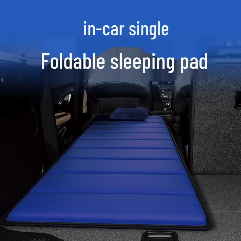 Car Inflatable Mattress - Single Bed Folding Rear Trunk Pad