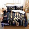 3D Printed Music Band M-Maneskin Bedding Set Boys Girls Twin Queen King Size Duvet Cover Pillowcase Bed Boys Adult Home Textile