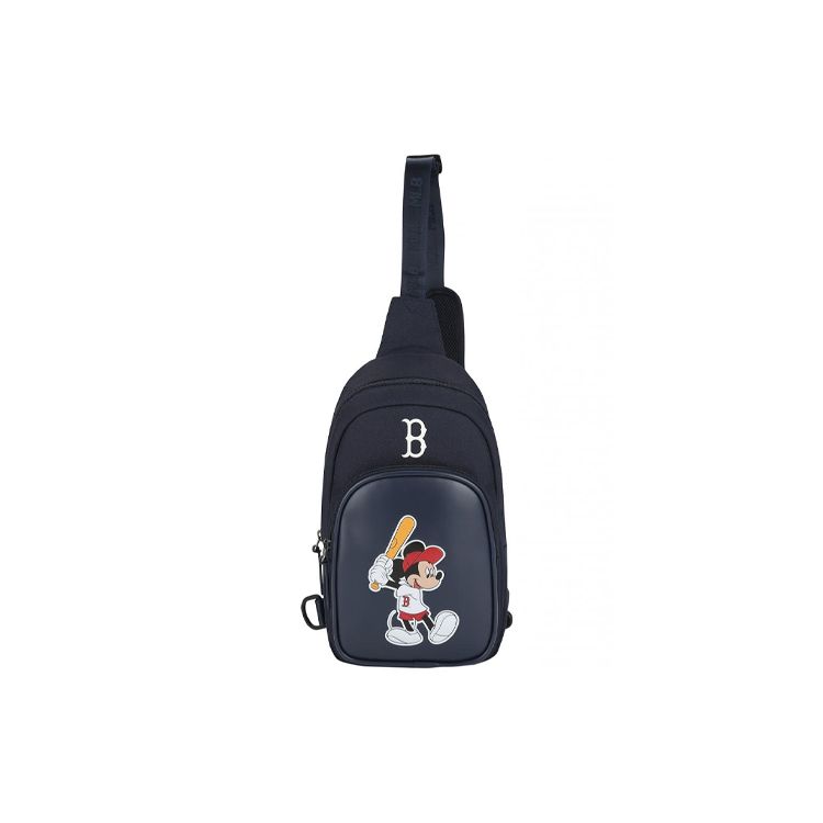 MLB x Disney Mickey Polyester Shoulder Bag Unisex bags Navy-Blue FB045AC954F214GS Army Blue
