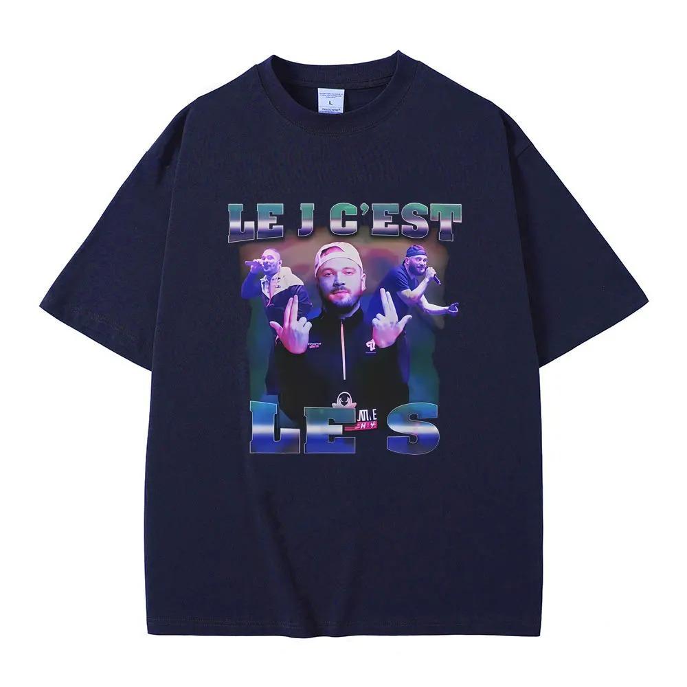 Jul French Rapper Le J Cest Les Graphic Tee Unisex Oversized Cotton Hip Hop Streetwear Cotton Women And Unisex TShirt