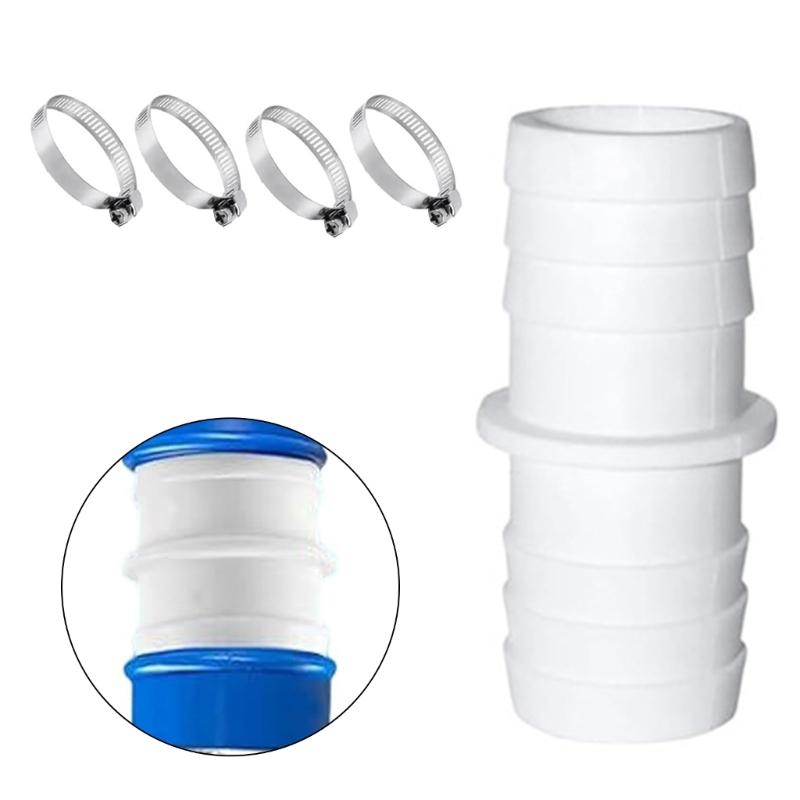 Multifuntional Pool Vacuum Hose Adapter 38mm Pool Hose Connector ABS Texture Suitable for Plastic Pool Equipment