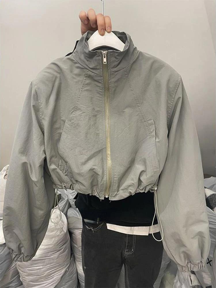 2024 Spring High Waist Button Long Skirt Short Long Sleeve Sports Coat Two Piece Set Women Solid Casual Shirt Y2k 2 Pieces Set