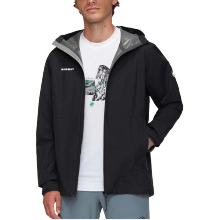 Mammut Linard Light Hiking Waterproof, Windproof, And Breathable Windbreaker Jacket Men's 1010-31950