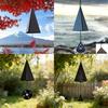 Windglocken Gartendekoration Mit Kreativem Dreieckigen Design Für Außenhofdekoration