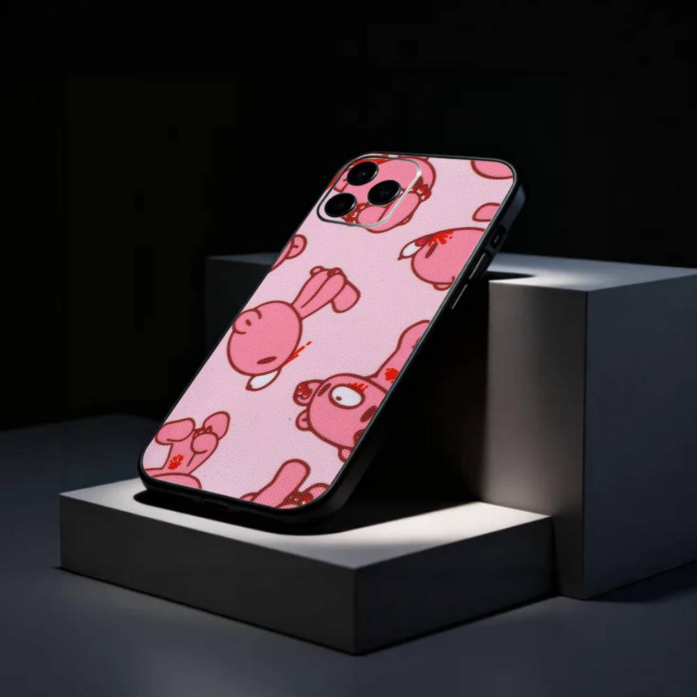 CUTE G-GloomyS Cartoon B-Bear   Phone Case Silicone Soft For IPhone 17 16 15 14 13 12 11 X XR Plus Pro Max Plus