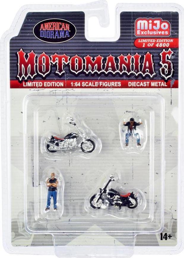 

AMERICAN DIORAMA Фигурка Motomania 5 Американская диорама Фигурка Motomania 5 1/64 [Предмет]