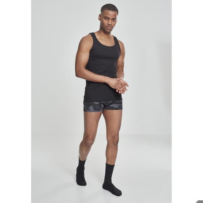 Débardeur - Urban Classic - Seamless - 2-pack - Noir - Ajusté - Mixte