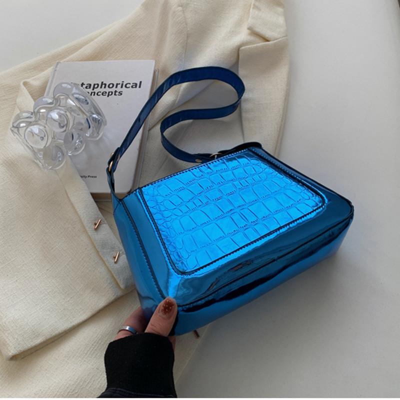 

Stylish And Versatile Womens Simple Square Bag Ideal For Daily Commuting And Casual Outings синій