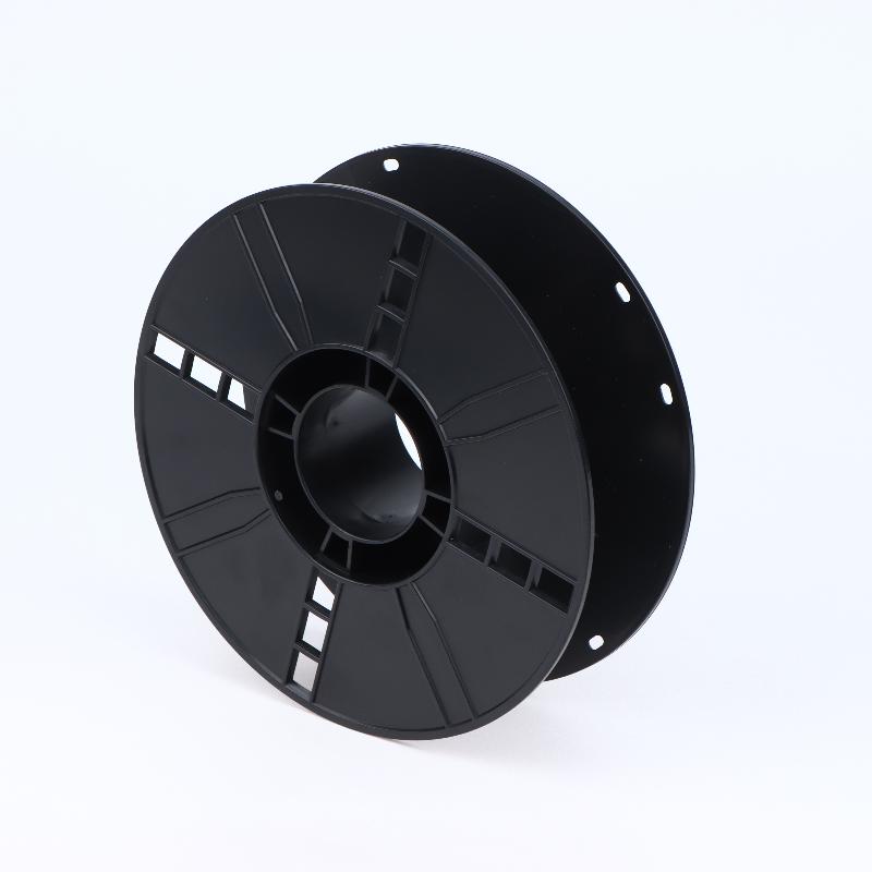 Plastic Wire Spool Extension Cord Storage Reel Small Cable Spool Cord Winder For Camping Caravan Motorhome Black Wire Management
