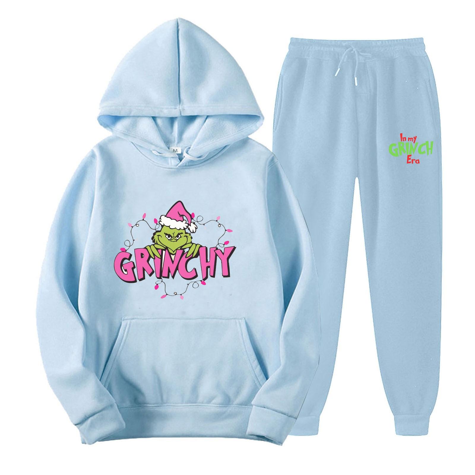 

Женский спортивный спортивный костюм с капюшоном, комплект из двух предметов для бега, пуловер с длинными рукавами, толстовка + спортивные штаны, унисекс XXL