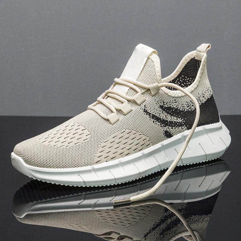 Flying Woven Sneakers Men s Breathable Running Shoes
