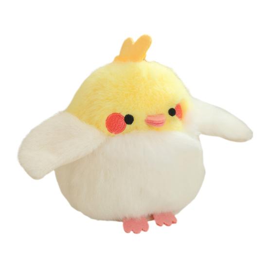 5 Inch Plush Shoulder Magnet Stuffed Animal Toy Cute Parrot/Crow/Cockatiel/Owl Birds Plushies Present for Kids Teens Adults
